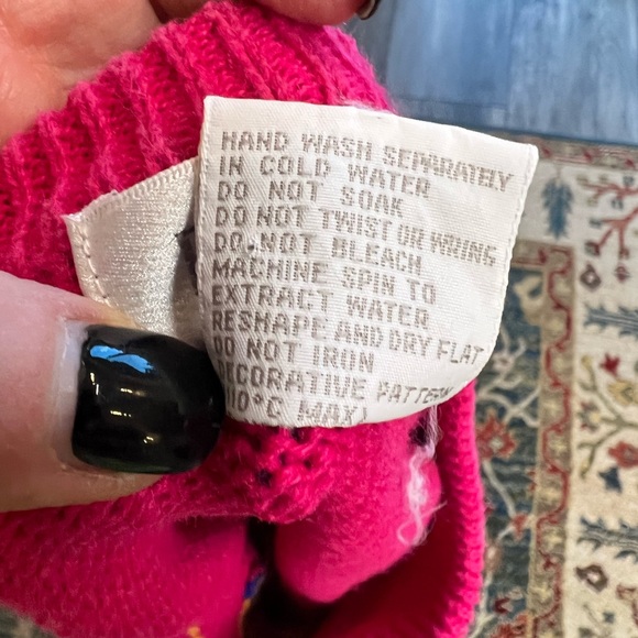 Vintage Petite Sophisticate Retro Pattern Sweater - Picture 7 of 10